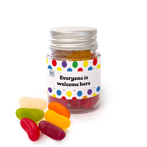 Assorted Jelly Bean Mini Jar Wrap - Pride