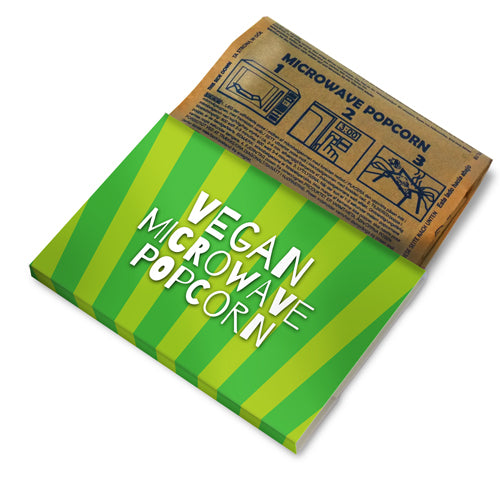 Sweet Microwave Popcorn - Envelope - Vegan
