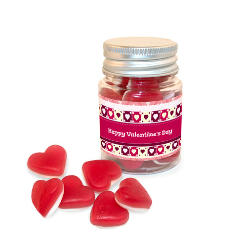 Haribo Heart Throb Jelly Mini Jar Valentine