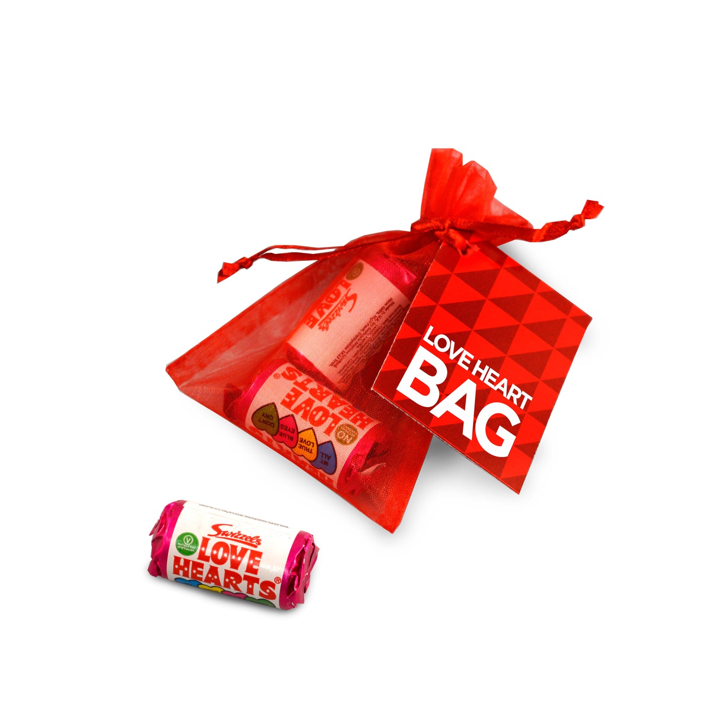 Love Hearts - Organza Bag