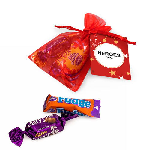 Heroes - Organza Bag - Christmas