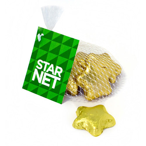 Milk Chocolate Stars - Net