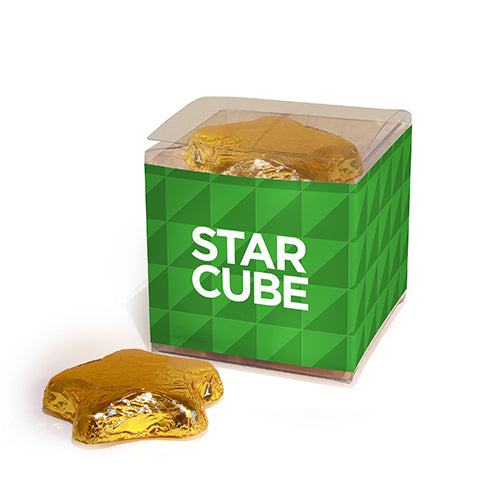 Milk Chocolate Stars - Mini Cube