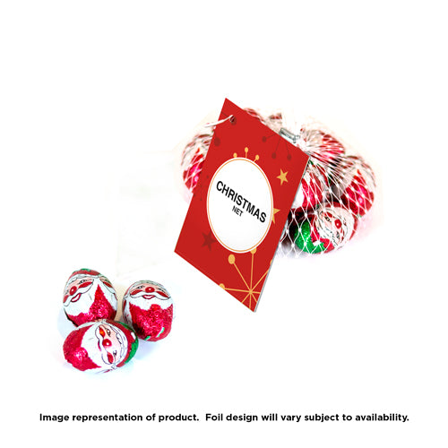Milk Chocolate Christmas Eggs - Net