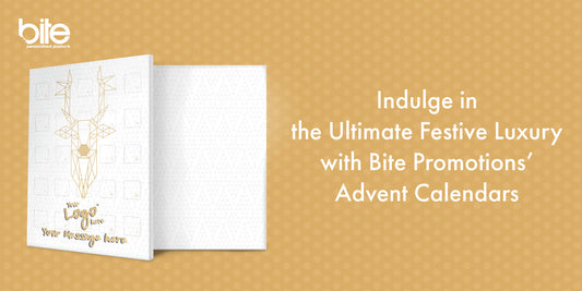 Luxury white and gold advent calendar next to title text
