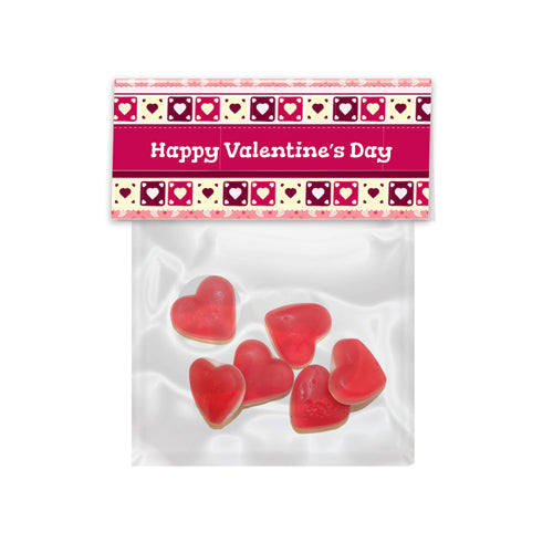 Haribo Heart Throb Jelly Header Bag Valentine