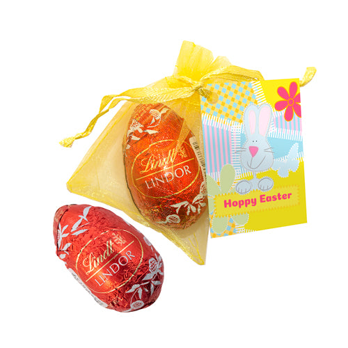 Organza Bag - Lindt Egg - Easter