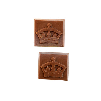 Milk Chocolate Crowns - Organza Bag
