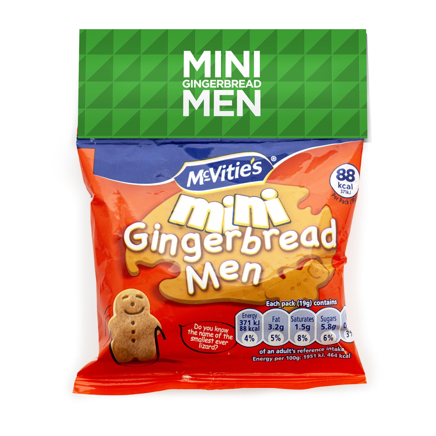 McVitie's Mini Gingerbread Men Bag Header