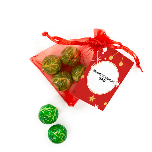 Milk Chocolate Brussels Sprouts - Organza Bag