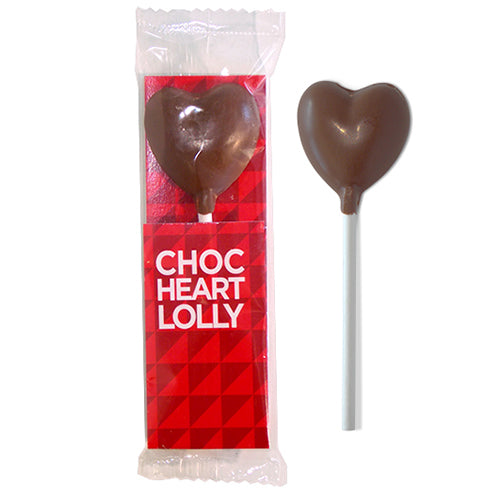 Milk Chocolate Heart Lollipop