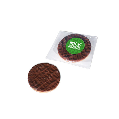 Milk Chocolate Digestive Bag Label