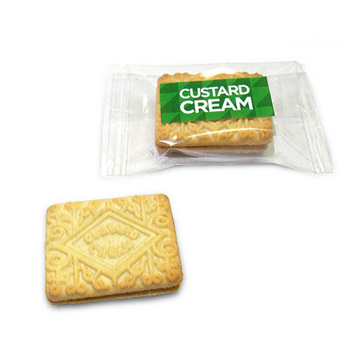 Custard Cream Bag Label