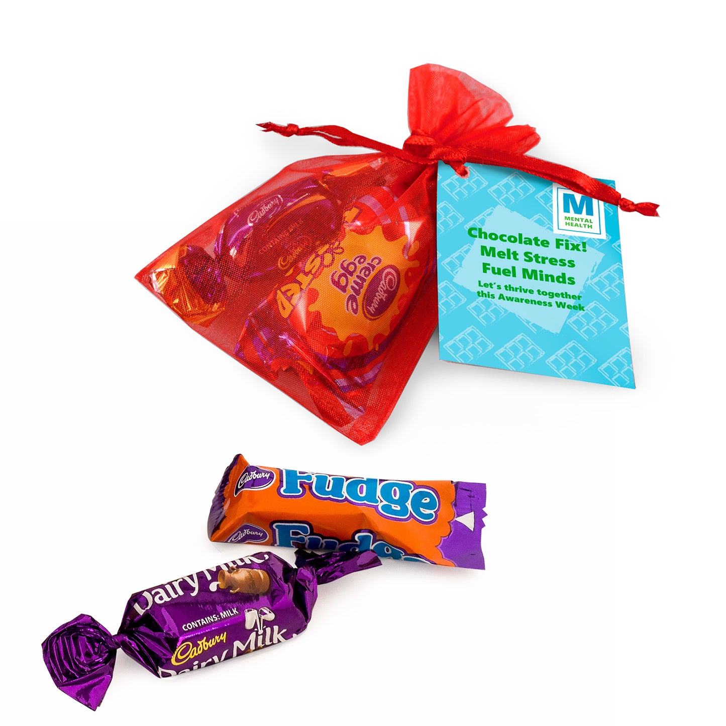 Cadbury Heroes Organza Bag - Mental Health