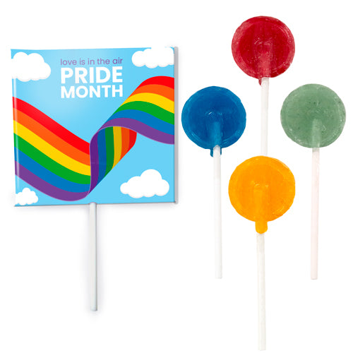 Assorted Flat Lollipop Envelope Wrap - Pride