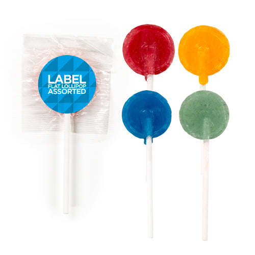 Assorted Flat Lollipops