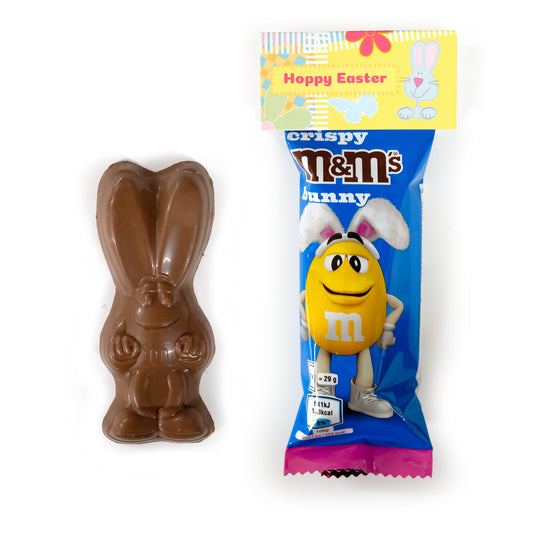 Mars Crispy M&M's Bunny Header Card Easter