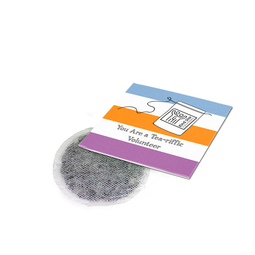 Tetley Black Tea Bag Envelope - Volunteers' Week