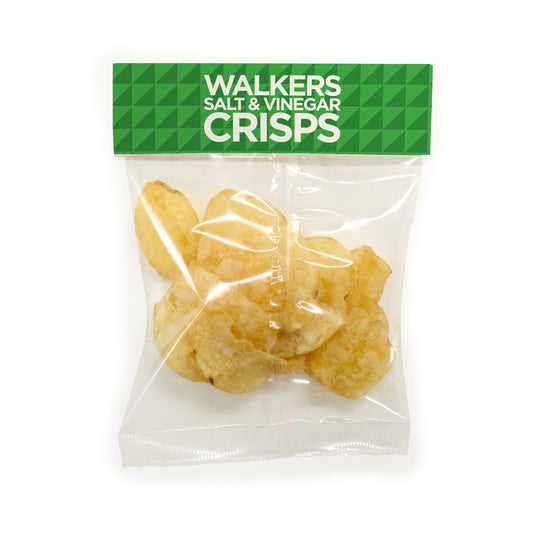 Walkers Salt & Vinegar Crisp Bag Header