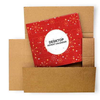 Desktop Advent Calendar - Double Sided Print - With Mailer