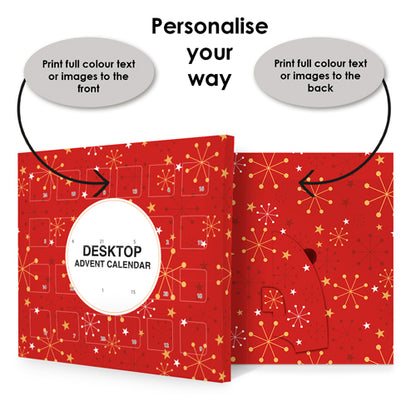 Desktop Advent Calendar - Single Sided Print