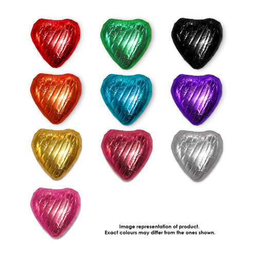 Bulk - Mini Chocolate Hearts - 500g