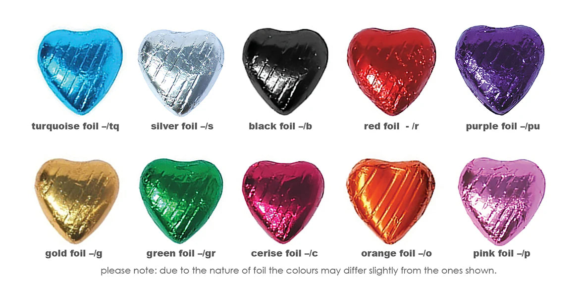 Mini Cube -  Mini Chocolate Hearts - Valentine's Day