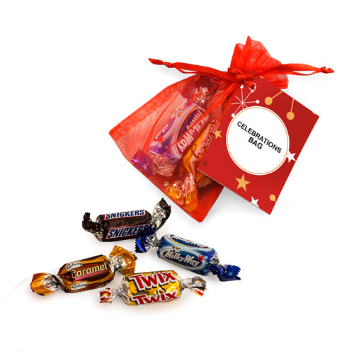 Celebrations - Organza Bag - Christmas